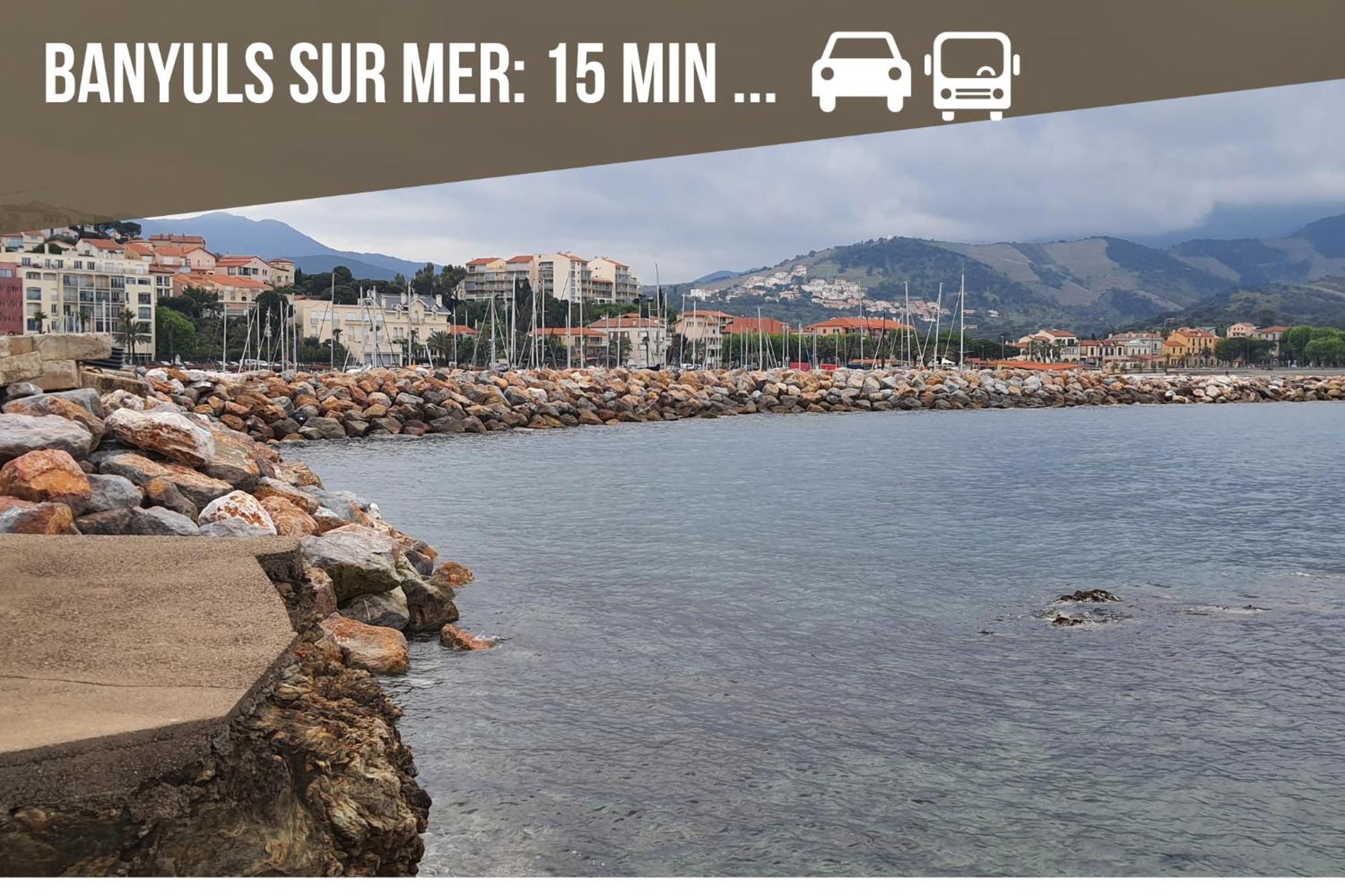 Apartamento L'Escapade, Port A 200M, Climatisation Et Balcon Port Vendres Exterior foto